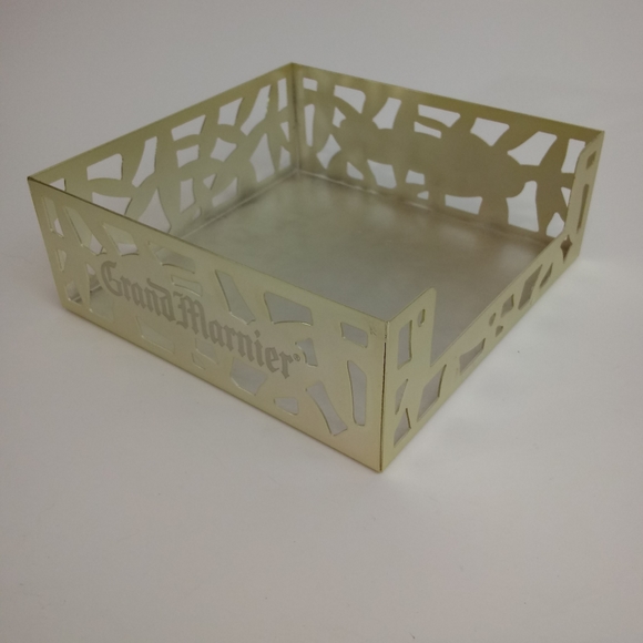 Grand Marnier Brushed Gold Cocktail Napkin Holder - Picture 3 of 7